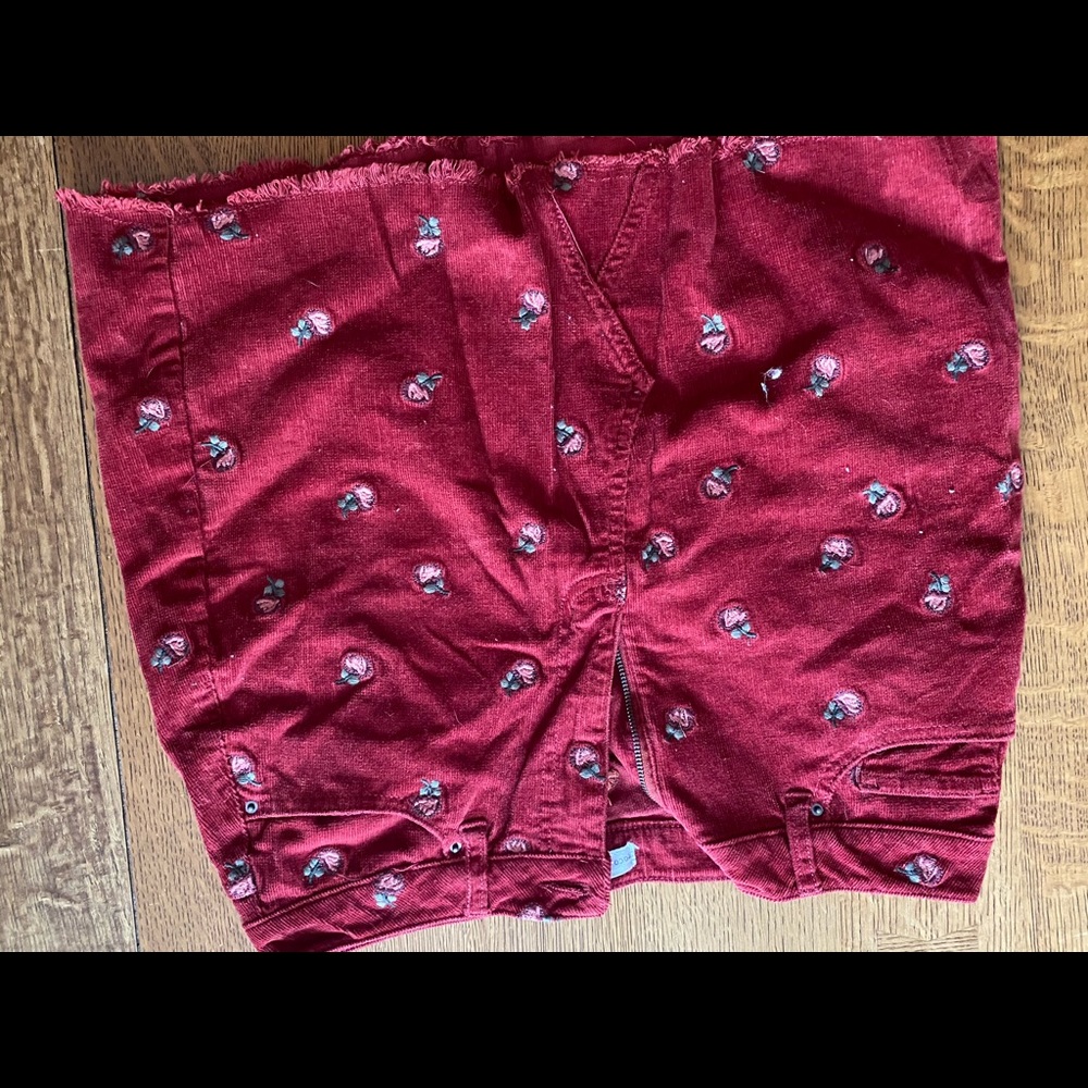 Women’s corduroy skirt